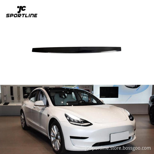 Dry Carbon Fiber Interior Trims for Tesla Model 3 & Y (2017-2022)